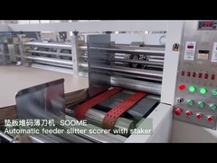 Automatic slitter scorer with stacker