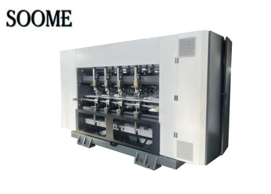 Efficacité Machine de découpe à lame mince 1800/2200 Modèle avec couleur personnalisée pour la fabrication de boîtes ondulées