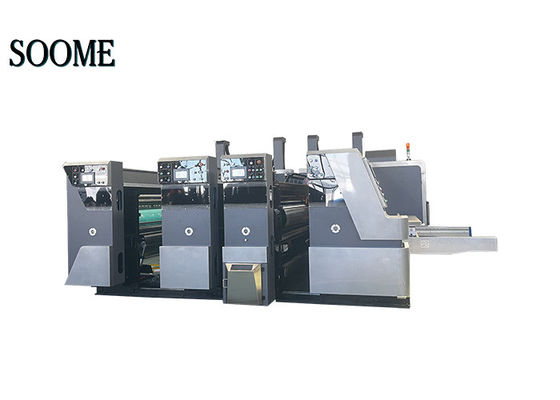 Économique 1 couleur en carton ondulé Flexo imprimante Slotter Die Cutter pour la fabrication de petites boîtes d'impression
