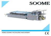 Machine de stratification de cannelure semi automatique, machine à grande vitesse de fabrication de cartons de carton
