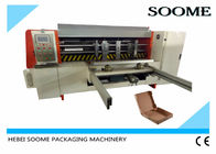 Machine automatique de découpage et se plissante ondulée de fabrication de cartons de pizza de machine