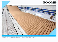Le papier ondulé couvre la chaîne de production de carton la machine de papier en carton ondulé et de fabrication de cartons