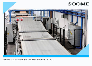 Chaîne de production micro de carton de carton ondulé équipement industriel de boîte en carton