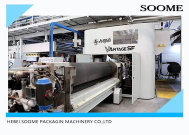 Chaîne de production micro de carton de carton ondulé équipement industriel de boîte en carton