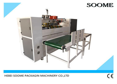Machine piquante semi automatique ondulée de carton de carton