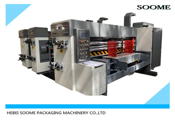 imprimante automatique Slotter Die Cutter de 1050*2000 160pcs/min Flexo pour la boîte en carton