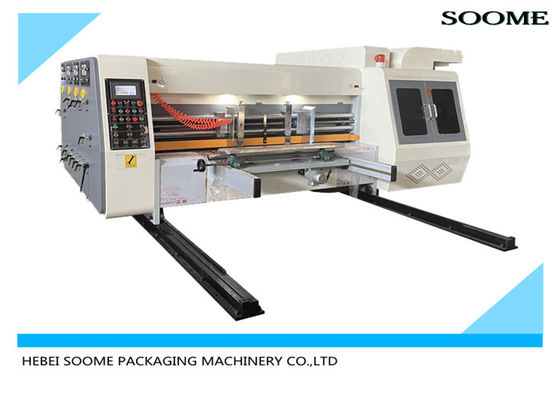 1 couleur 180pcs/Min Automatic Flexo Printer Slotter meurent coupeur pour la petite boîte de carton