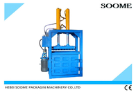 carton vertical de mitraille de plastique d'herbe de machine hydraulique de la presse 420V 40 tonnes