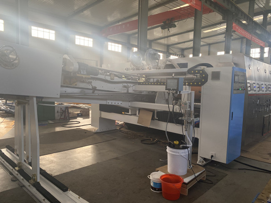 1224 imprimante couleur ondulée de la boîte 4 de carton Slotter Die Cutter