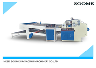 chaîne de production ondulée de carton de coupeur de feuille de 1800mm avec la machine d'empileur pour la production simple de couches