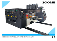 Machine automatique Flexo de plissement de boîte exprès professionnelle imprimant la fabrication de découpage de carton de Slotter