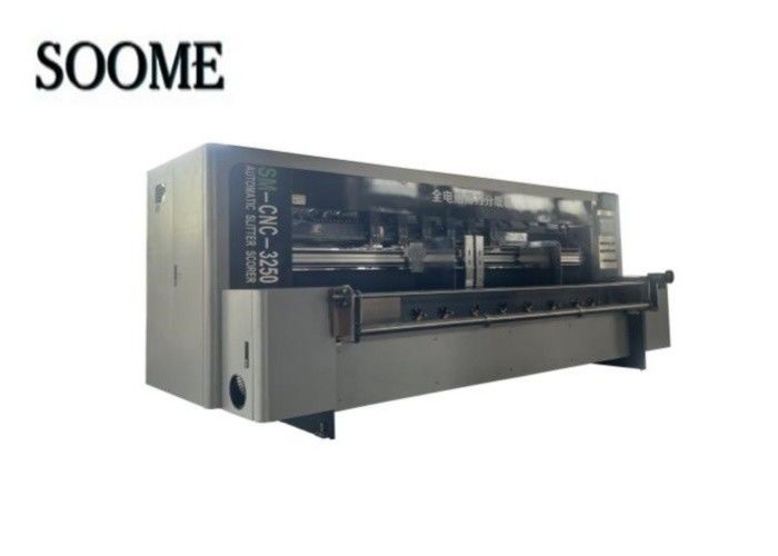 Machine de découpeuse de lames en acier au tungstène de type servo à pleine précision pour découper du carton ondulé