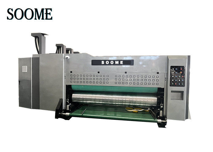 Économique 1 couleur en carton ondulé Flexo imprimante Slotter Die Cutter pour la fabrication de petites boîtes d'impression