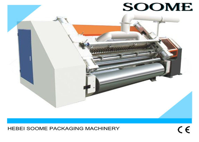 2 couches de carton ondulé de chaîne de production vitesse 100 M/Min de gifle simple